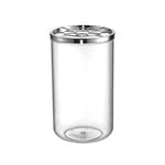 vase transparent moderne pot fleur hydroponie couvercle grille 2600ml 2000ml 1400ml