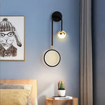 lampe murale moderne noir or blanc minimaliste éclairage cuisine chambre coucher salle manger entrée