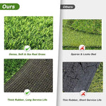 tapis imitation herbe antidérapant lavable chiens décoration toilettage écologique dense vert