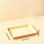 assiettes marron texture bois modernes poignées profondes fruits aliments service cuisine