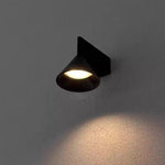applique murale moderne conique minimaliste noir argenté or led chambre cuisine étude entree salon
