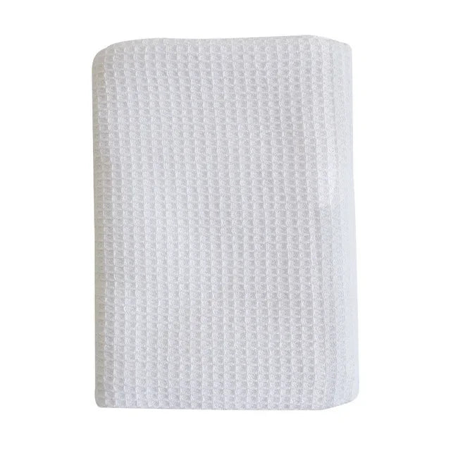 serviette cuisine coton tissé moderne gris blanc rose vert marron bleu géométrique absorbante