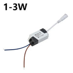 transformateur led blanc noir moderne câbles couleur différente 120v 240v 3w 6w 18w 24w