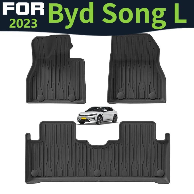 tapis sol voiture noir rayures horizontales moderne fourni avant arrière coffre