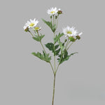 bouquet artificiel fleurs soie rose blanc vert vase transparent décoration intérieure mariage anniversaire