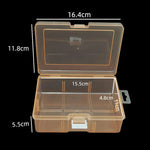 boîtes rangement transparentes couleurs pastel compartiments divisés poignées intégrées modernes bijoux emballage pratique