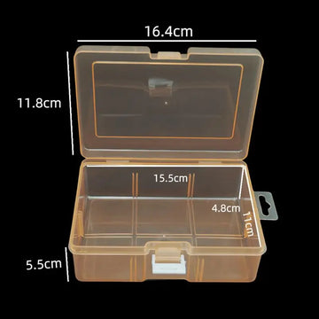 boîtes rangement transparentes couleurs pastel compartiments divisés poignées intégrées modernes bijoux emballage pratique