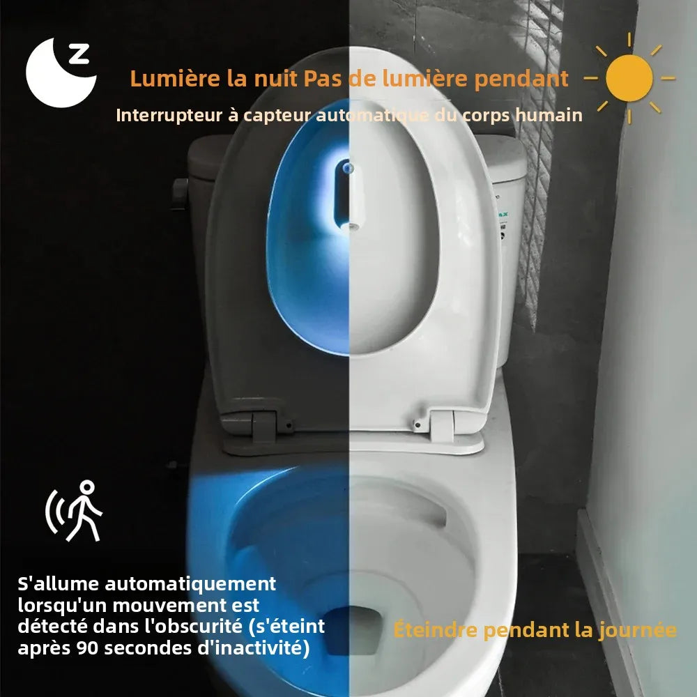 veilleuse led blanc moderne capteur mouvement adhésif couleurs usb translucide chambre couloir