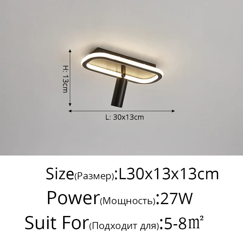 lampe spots moderne blanc doré clips led dimmable minimaliste chambre salon