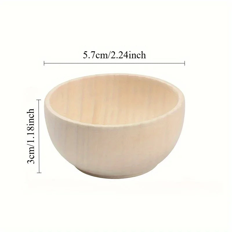 bol bois blanc naturel grain minimaliste pièces opaque décoration accessoire peinture