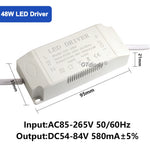 driver led blanc bleu moderne constant current 3w 30w 85 265v