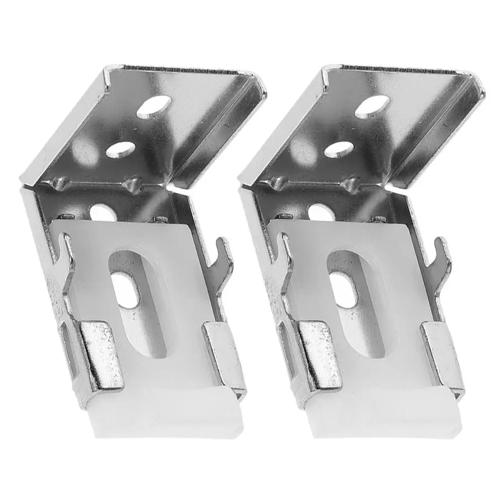 clips store enroulement argenté moderne rideaux verticaux stores romains fixations plaques fixation