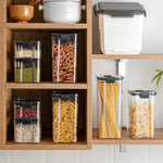 Conteneurs alimentaires transparents scellés pour conservation optimale
