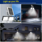 lampe solaire moderne blanc ip67 étanche têtes led télécommande inclusion