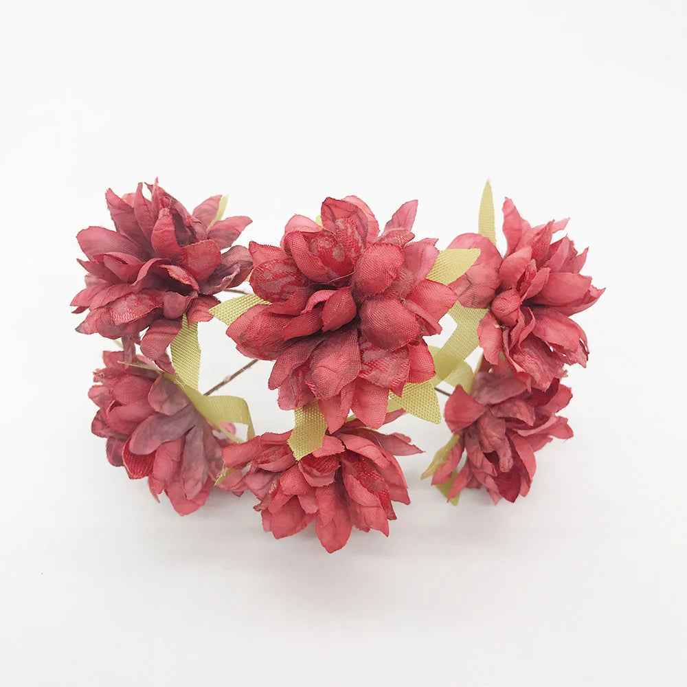 couronne fleurs artificielles pivoine romantique décoration intérieure mariage anniversaire fêtes