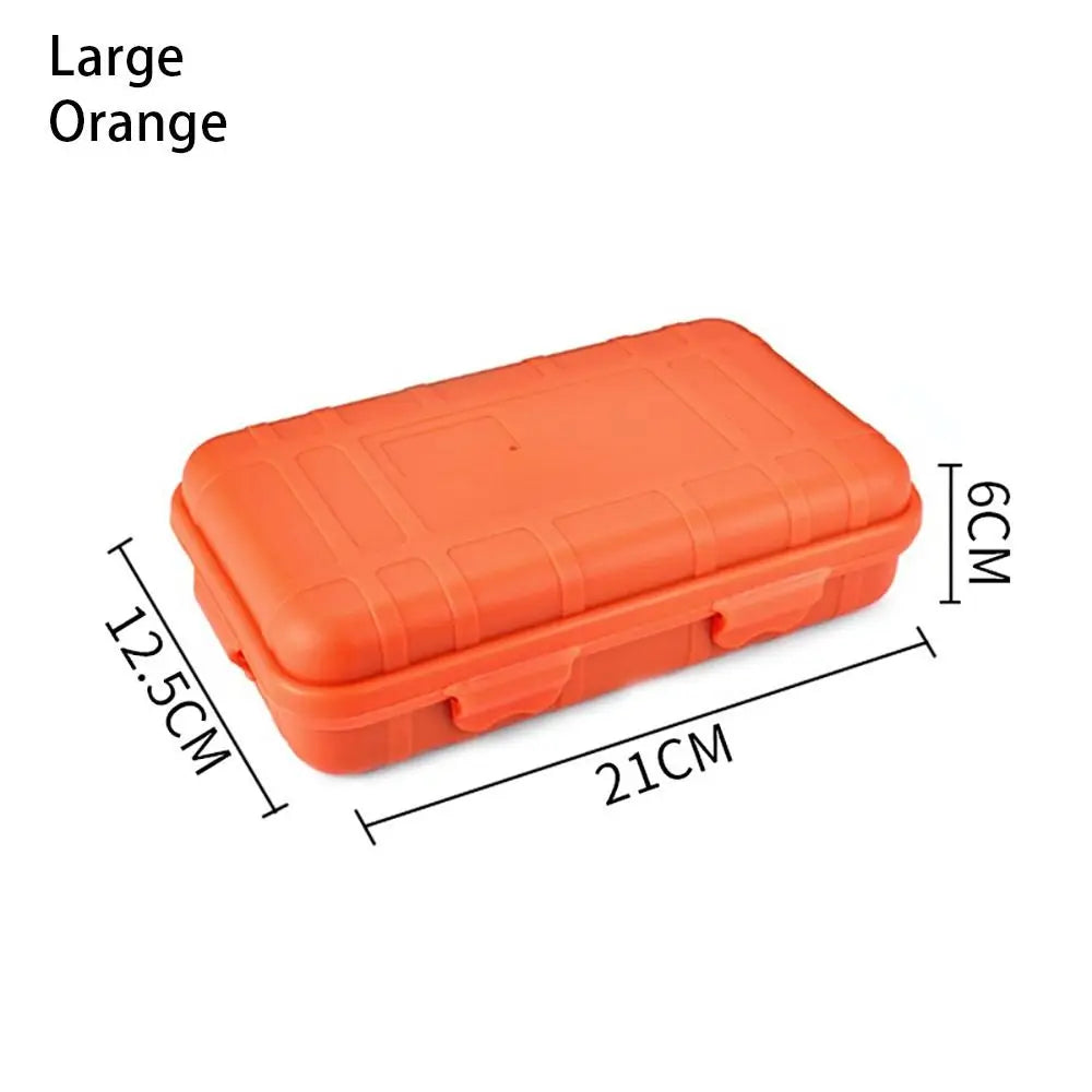 boîtes rangement voyage noires oranges beiges opaques pratiques robustes poignées empilablesextérieur camping