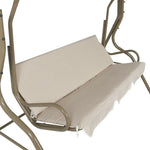 housse balancelle extérieure beige bleu vert moderne coussin patio jardin protection anti poussière