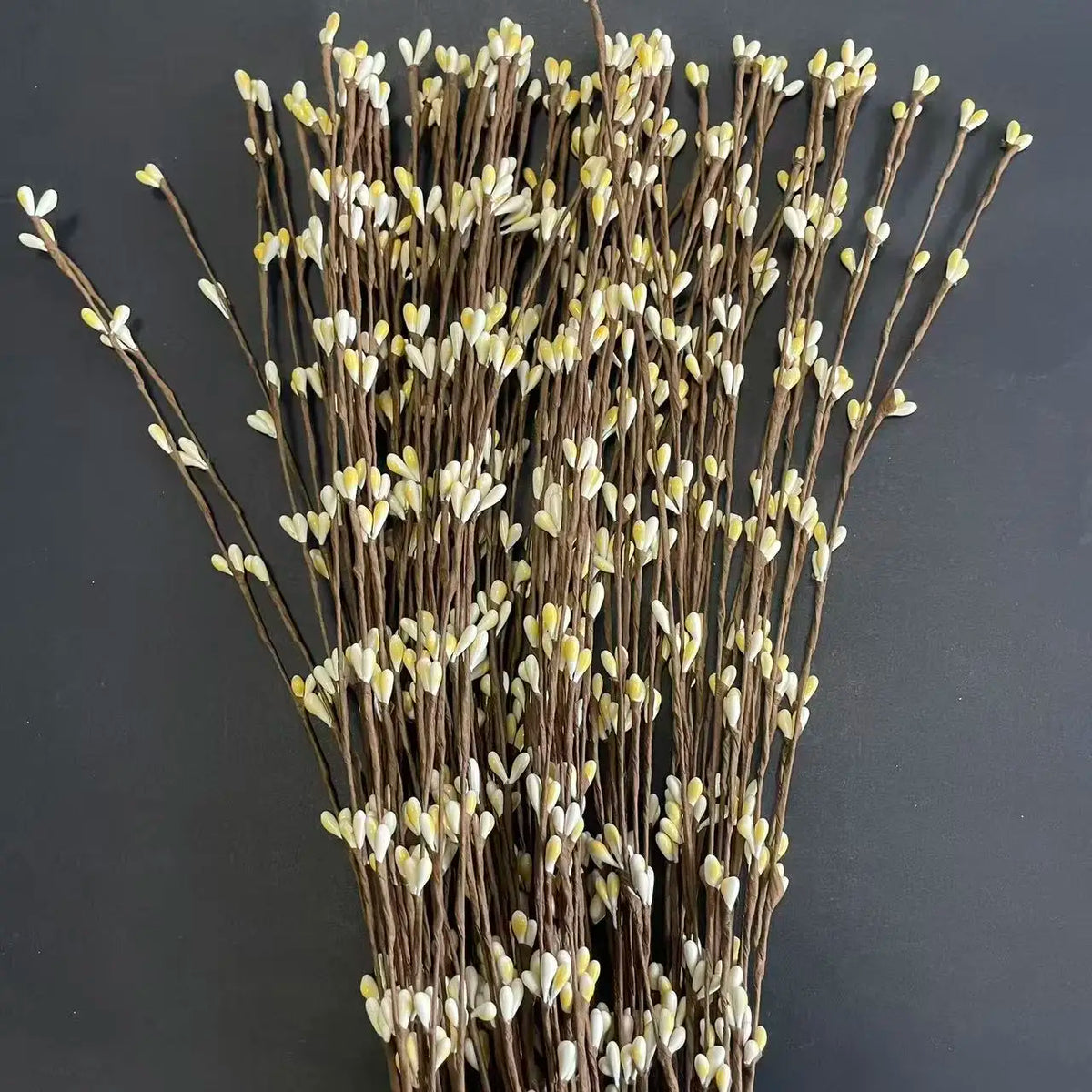 guirlande artificielle multicolore fleurs baies tiges décoration intérieure mariage anniversaire baby shower