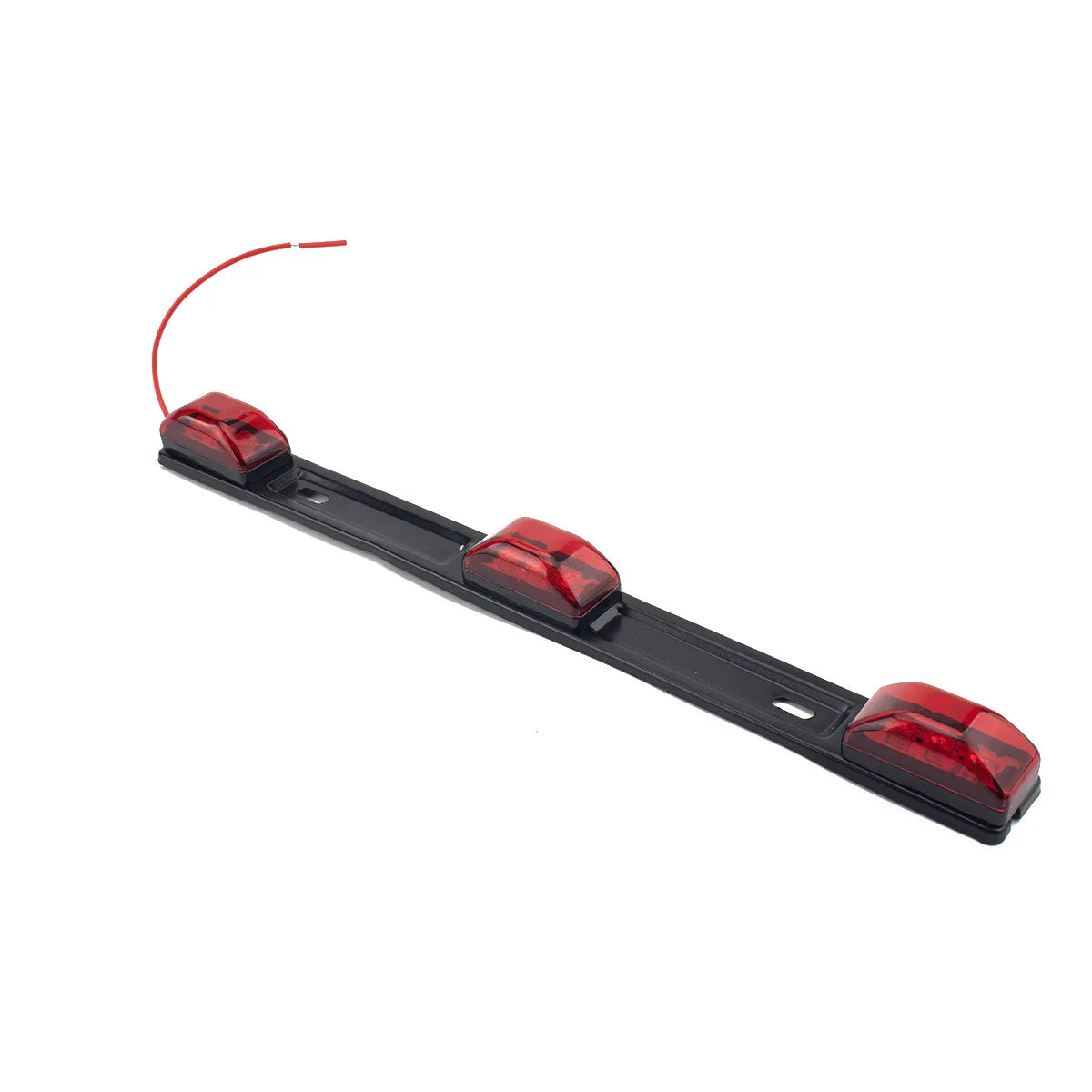 barre lumineuse led rouge moderne vis fixations incluses 36cm 2.7mm 1.4mm