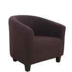 housse fauteuil moderne carreaux gris blanc élastique décorative salon salon maison intérieur