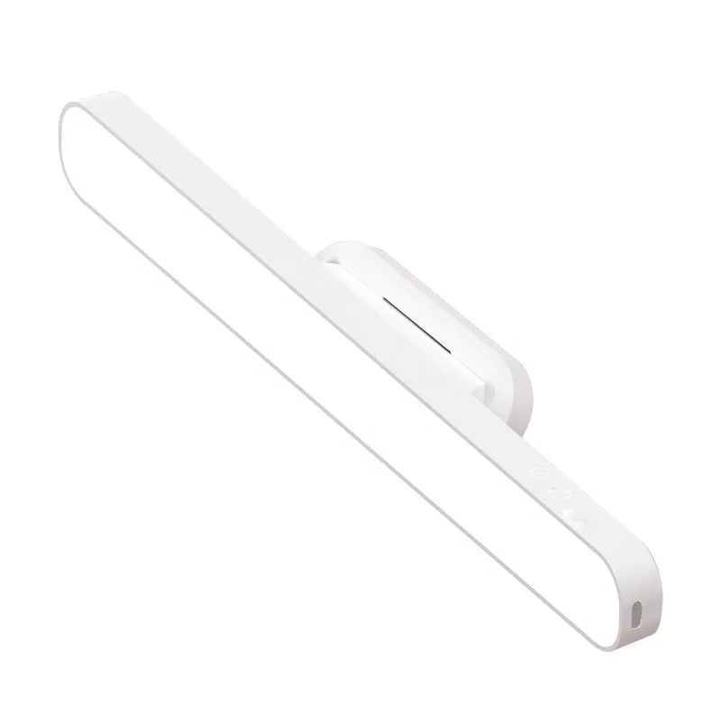 lampe led blanc moderne aimant rechargeable usb couleurs flux lumineux minimaliste