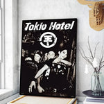 affiche pop art rock toile sans cadre nature morte rectangulaire vertical
