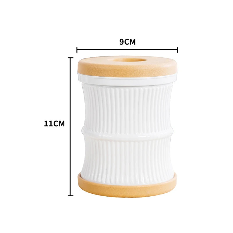cache pot transparent moderne pot plante maison beige orange bleu