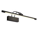 lampe led moderne argentée fixée mur 60cm clips fixation 12w