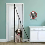 rideau moustiquaire noir maille fine 100cm 210cm moderne porte protection anti moustiques