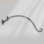 perche oiseaux moderne métal noir fixations vis simple designextérieur suspens mur