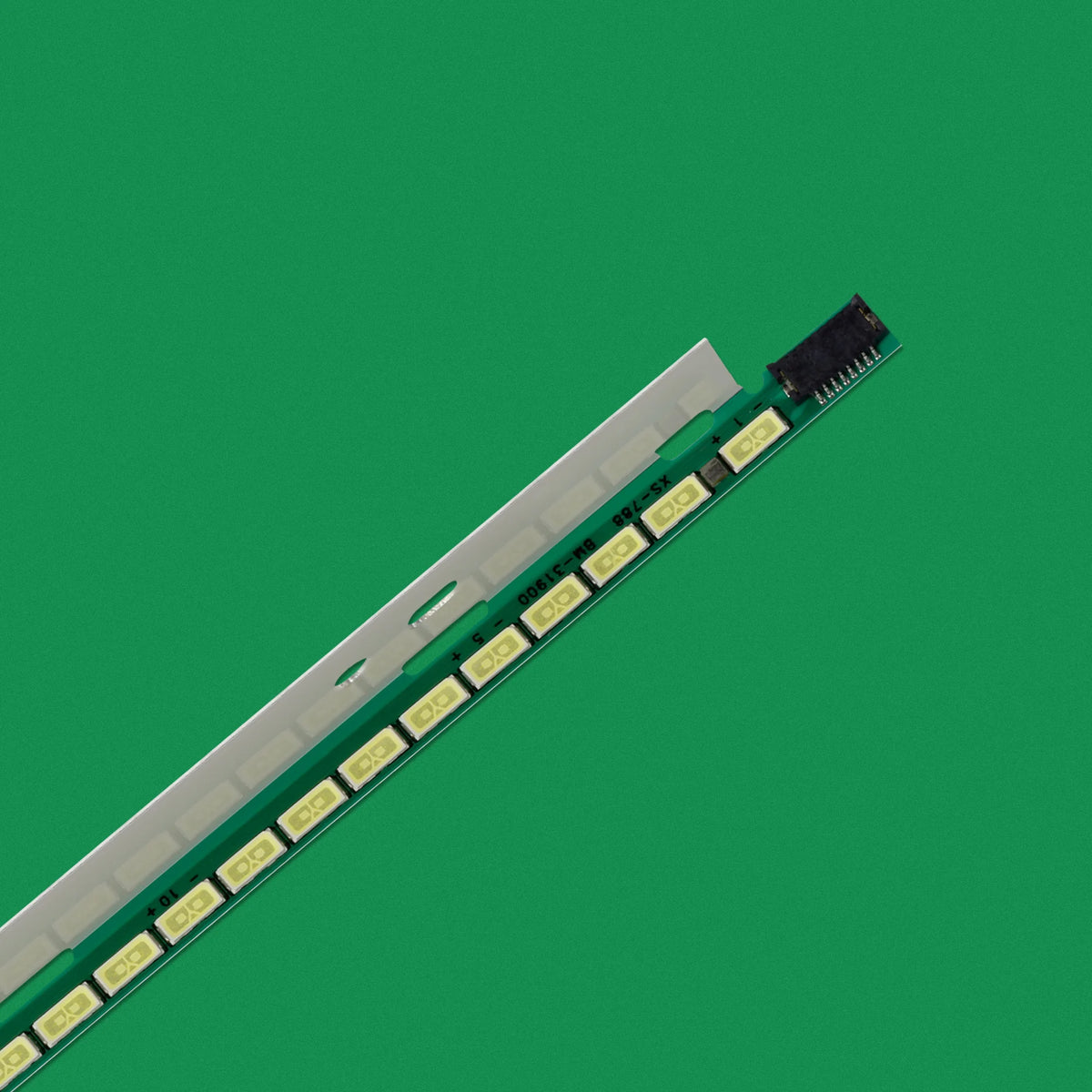 ruban led vert continu moderne connecteur boutons commande