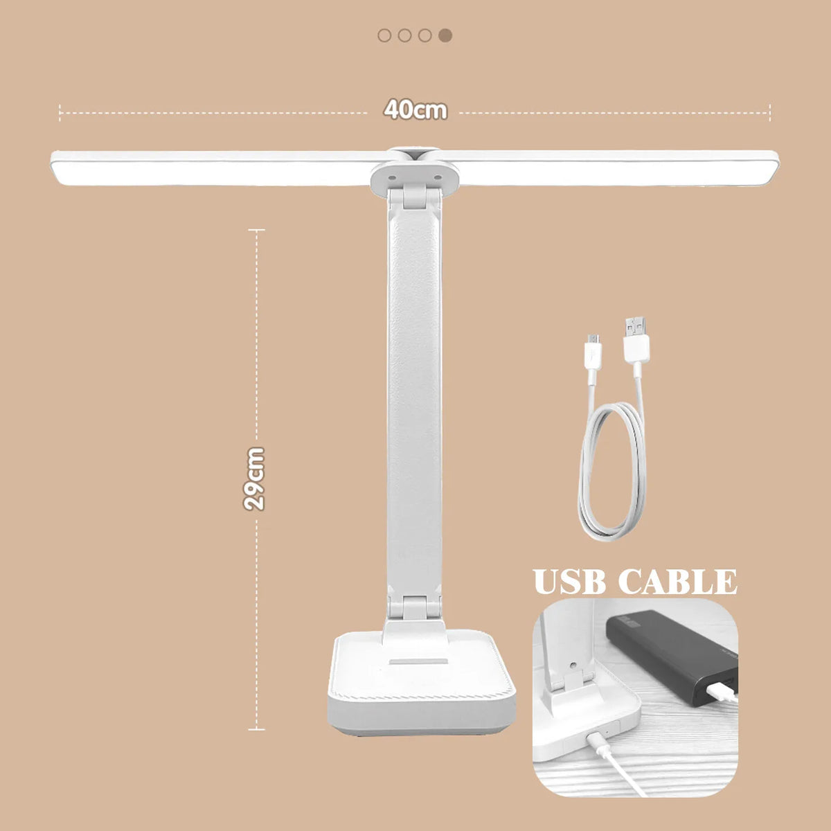 lampe pliable rechargeable led blanc moderne sans ombre tactile contemporaine 5v usb