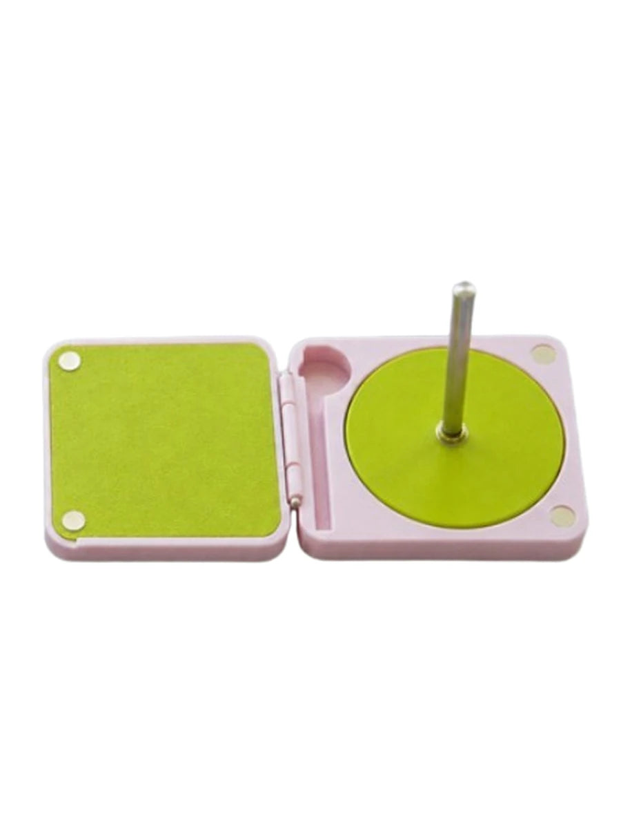 bobine fil pratique moderne vert blanc tringle poignée porte fil tricot machine coudre