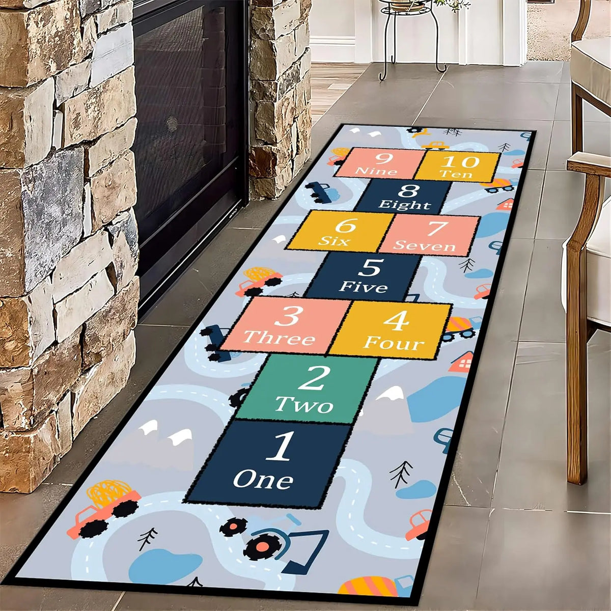 tapis éducatif alphabet animaux jeux enfants microfibre mousse antidérapant
