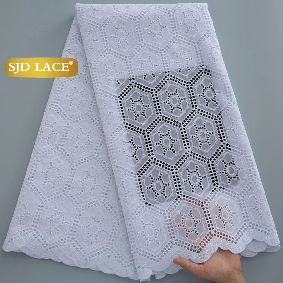 dentelle blanche florale opaques classique mariage fête yards haute qualité