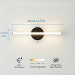 lampe murale moderne applique murale simple éclairage blanc noir minimaliste fixée sans logo