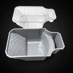 seau peinture couvercle gris clair orange texturé losanges relief moderne utilitaire rouleau pinceau