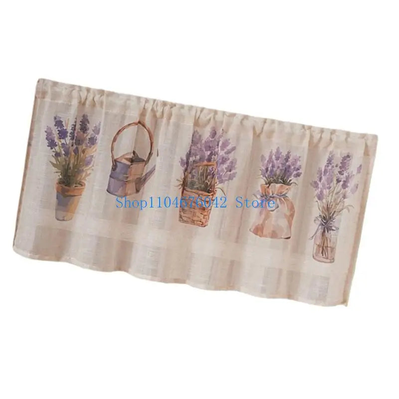 rideau fleurs séchées beige clair rustique opacité 100cm 60cm 70cm 60cm cotonextérieur boutique