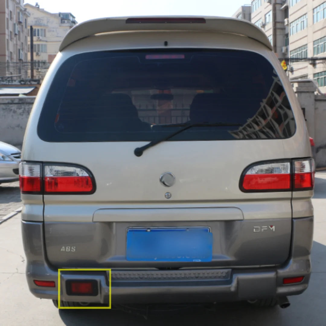 lampe recul rouge noire voiture utilitaire parechocs métallique connecteur électrique standardisée