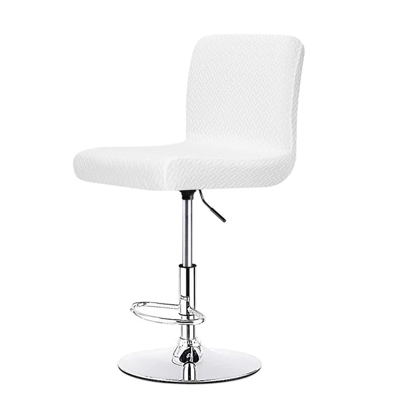 housse chaise tissu géométrique moderne gris poignée serrage chaise banquêt mariageôtel plage