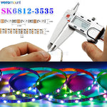 ruban led flexible smd multicolore 60leds 144leds adhésif moderne full magic color