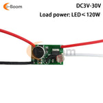 interrupteur capteur lumineux son arret automatique marche nuit technologie 45s filaire vert rouge blanc