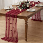 chinois table fleuri relief vert clair rouge translucide mariage decorative