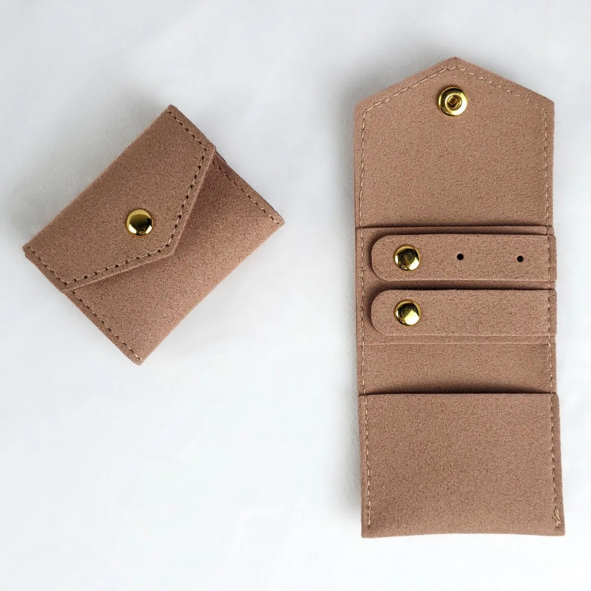 porte monnaie simili cuir marron clair rose pâle violet blanc noir classique dorés poche