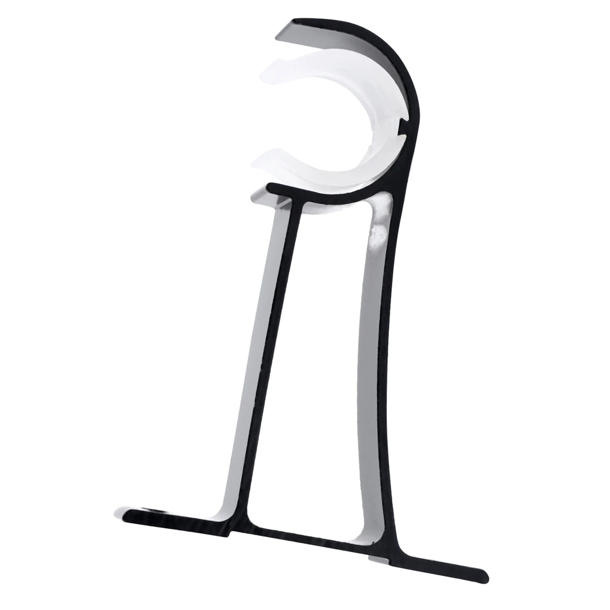 supports murals cordon câble noir blanc modernes fixations lisses opaques
