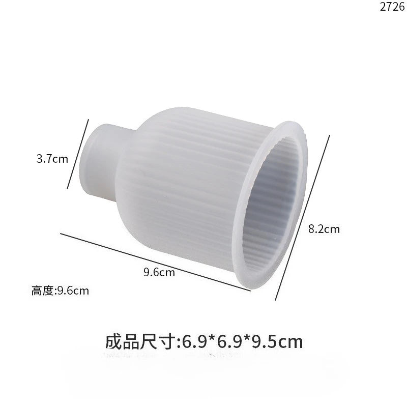 plateau silicone blanc moderne lisse décoration maison conteneur bonbons pot fleurs cadeau