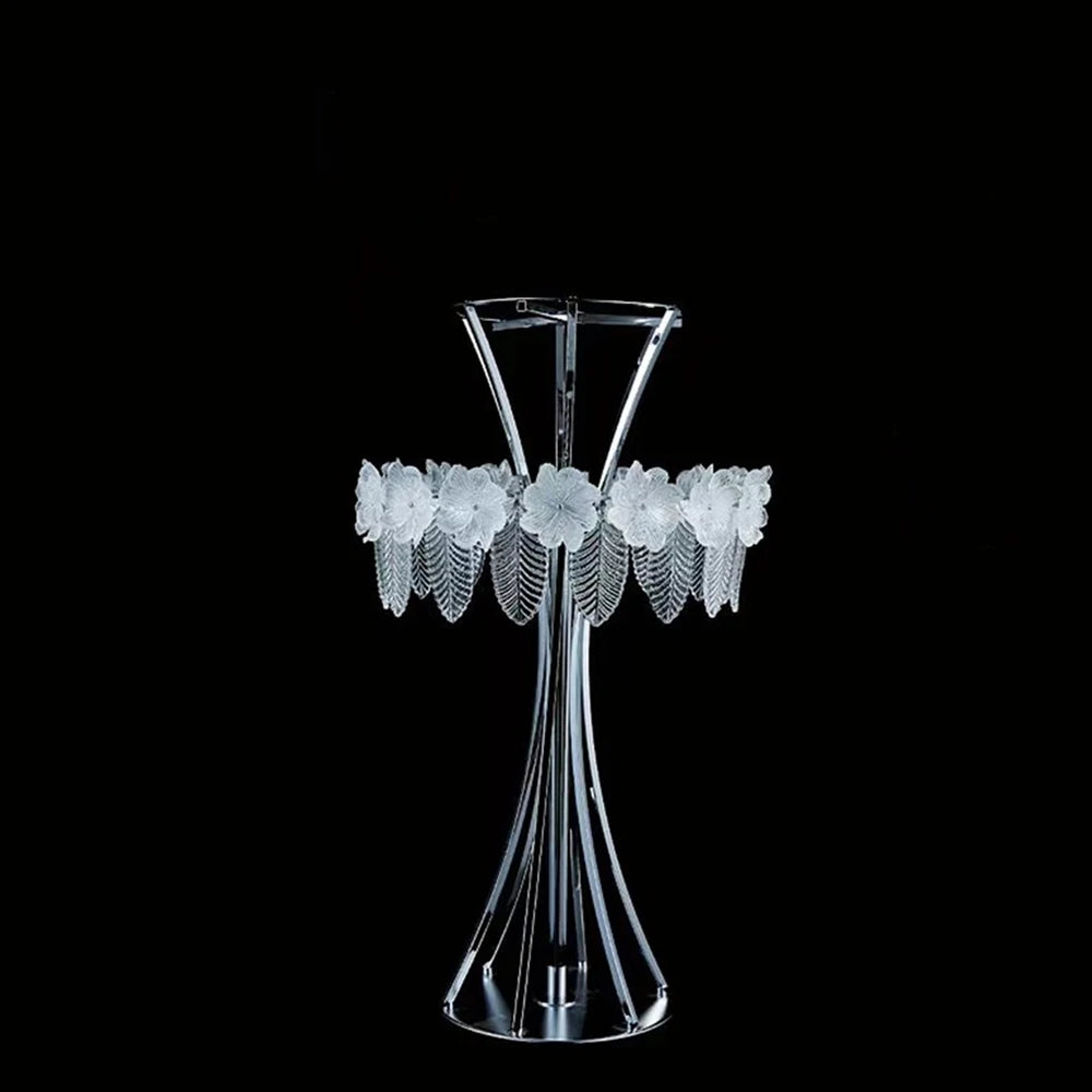 lampe table moderne cristaux argentée anniversaire mariage valentin Halloween