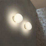 lampe mur moderne verre blanc opaque fixée mur 6000K 3000K