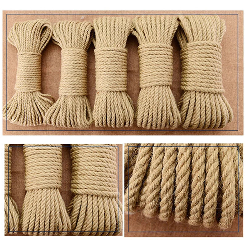 corde coton tissée traditionnelle 10mm 2mètres artisanat sacs vêtements textiles maison écologique haute qualité