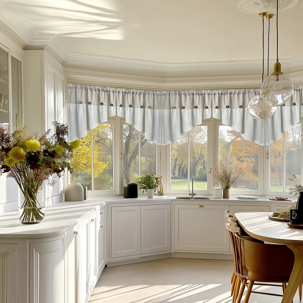 rideau triangle bois texturé beige blanc gris rustique chambre salonôtel large semi transparent tringle